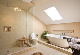 Neutral fitted bathroom
